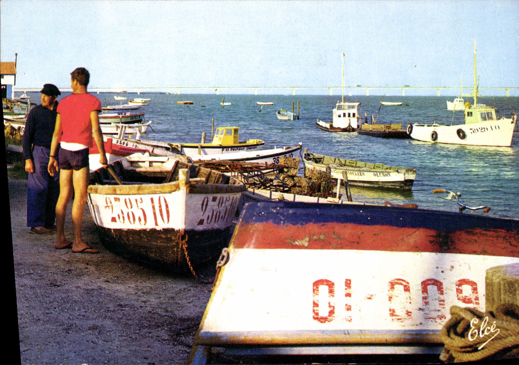 Port de Saint-Trojan — Ile d'Oléron — Éditeur Elcée, n° 773