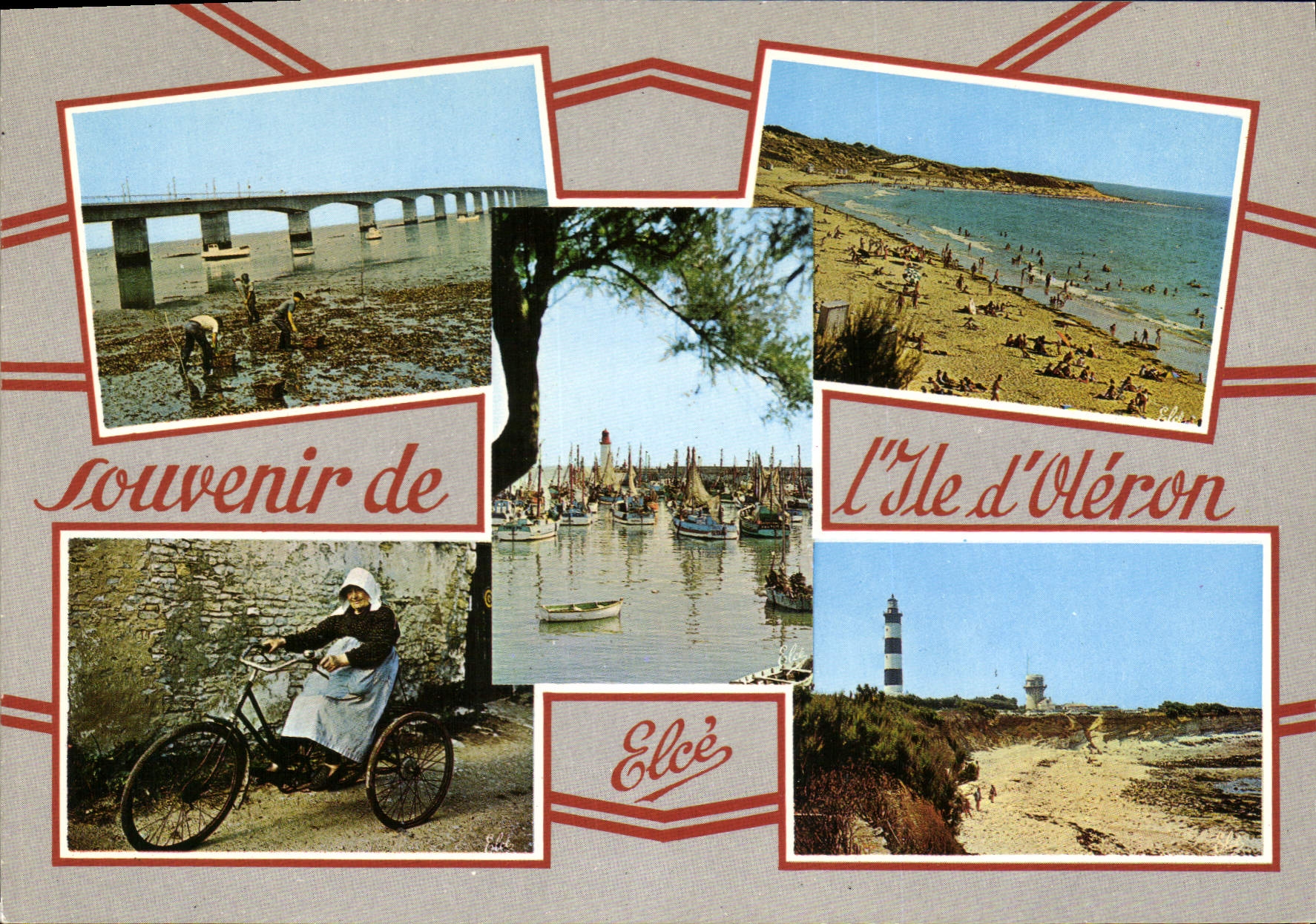 L'Île d'Oléron — Souvenir de l'île — Éditeur Elcécé, n° 6064