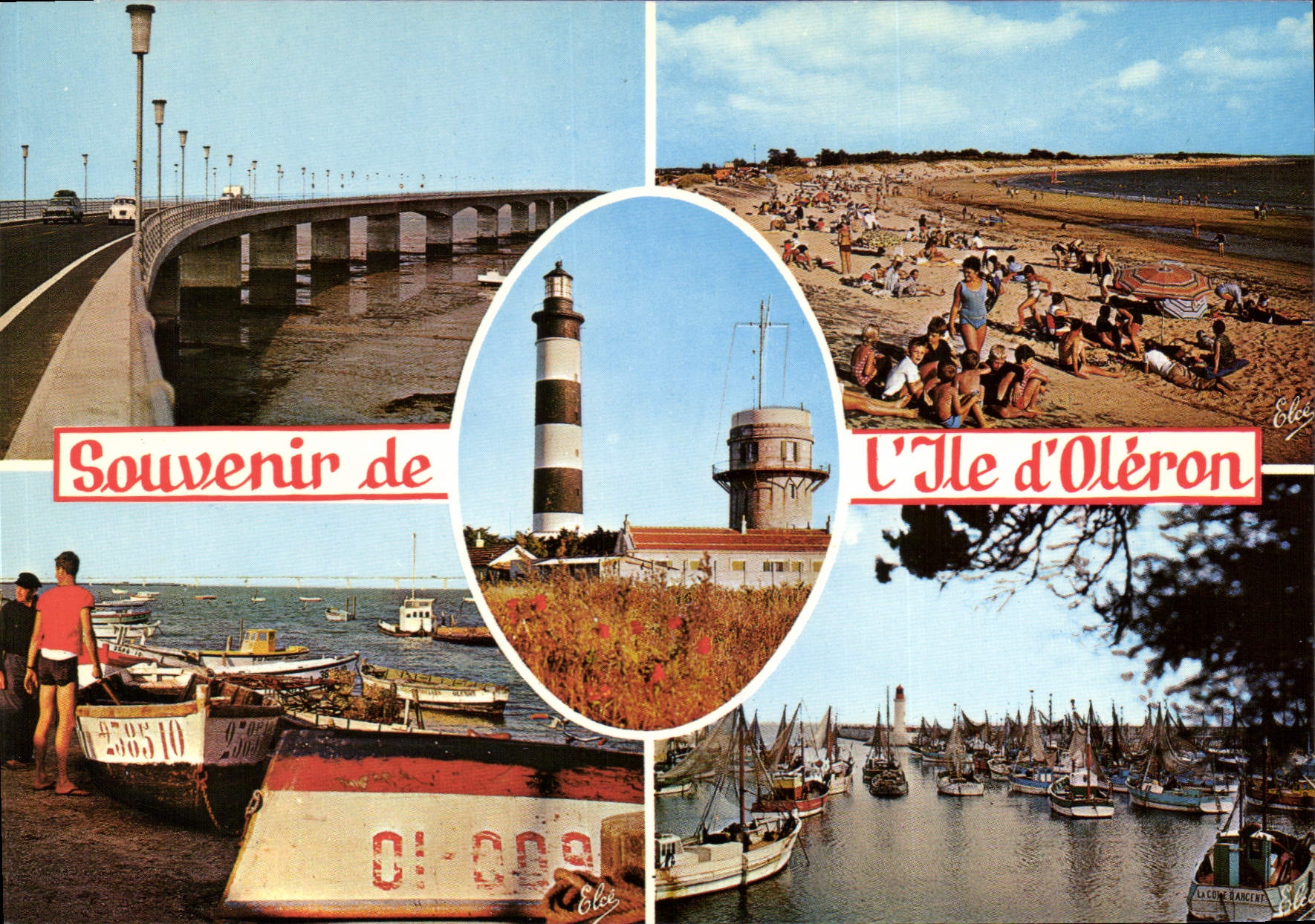L'Île d'Oléron — Souvenir de l'Île d'Oléron — Éditeur Elécéco
