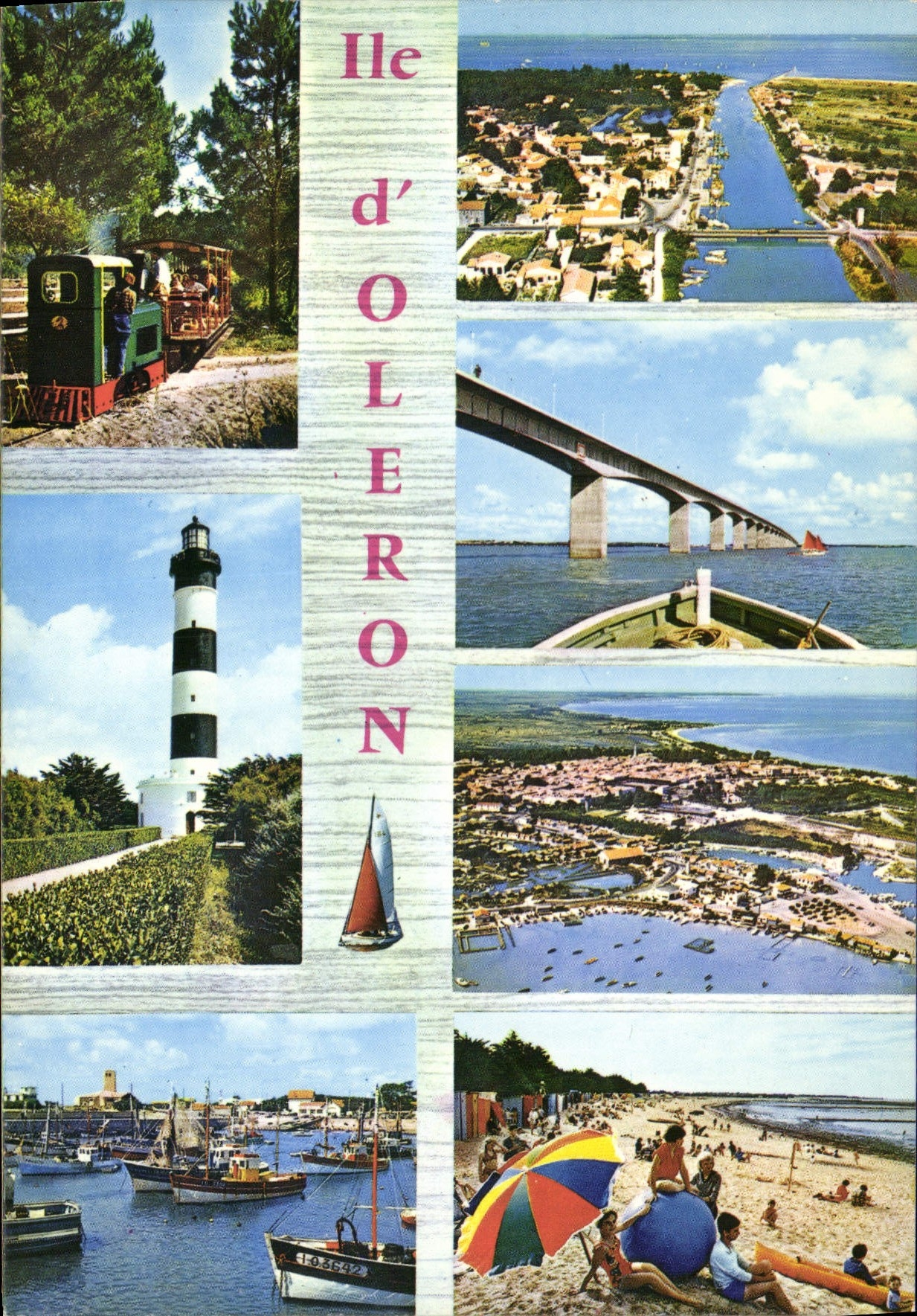 Ile d'Oleron — vue panoramique et sites touristiques — Éditions Théo Jac