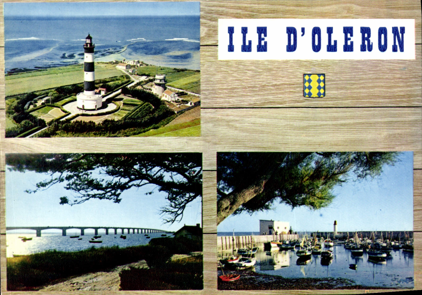 Ile d'Oléron — Phare de Chassiron, Viaduc, Port — Éditions Mexichrome, Limoges
