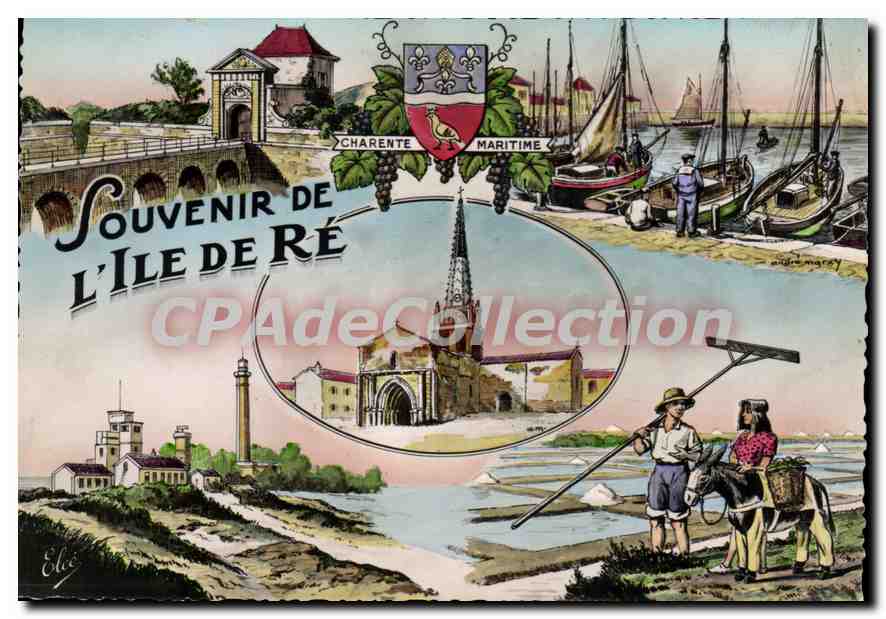 L'Île de Ré — Souvenir de l'Île de Ré — Charente Maritime