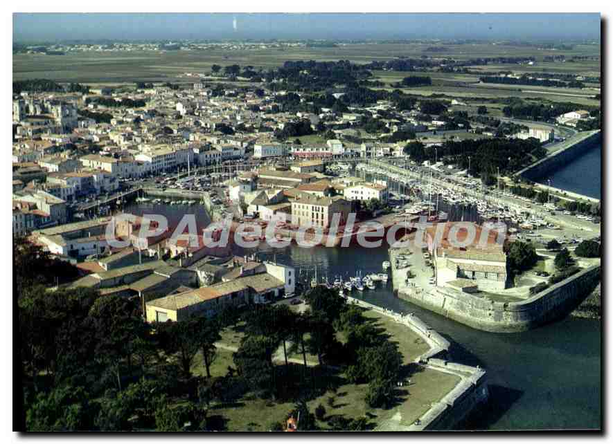 CPSM Ile De Re Saint Martin De Re Vue Generale Aerienne