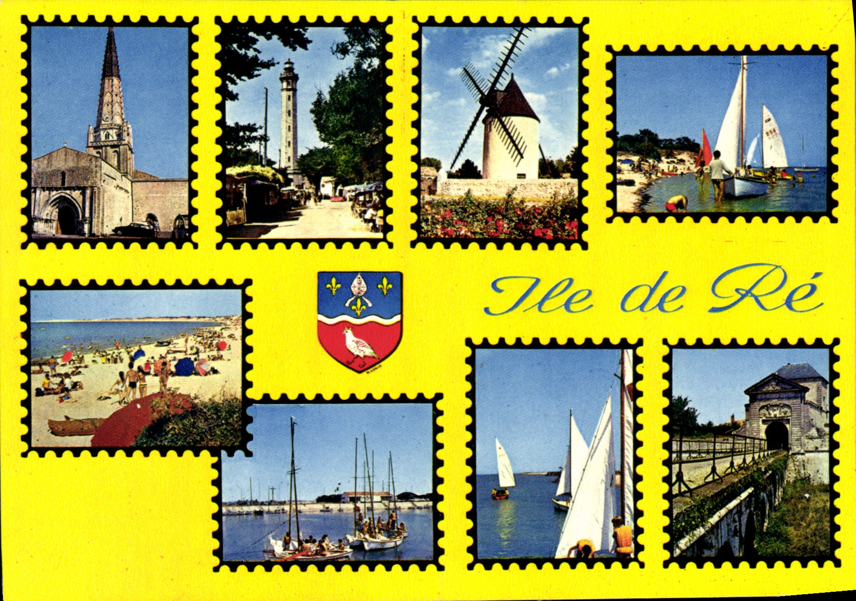 Ile de Ré — Divers aspects — Éditions La Cigogne, Bordeaux