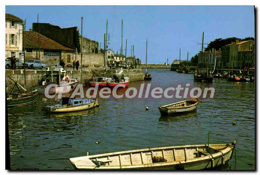 CPSM Ile De Re Dans Le Port De Saint Martin