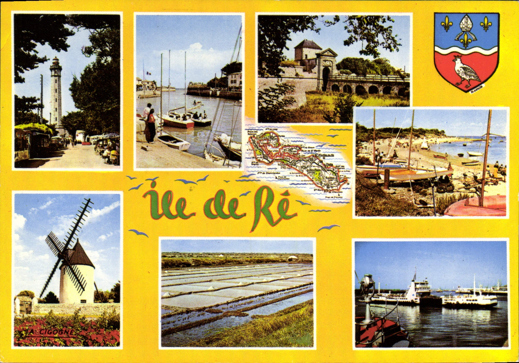 Île de Ré — Divers aspects — Éditions La Cigogne