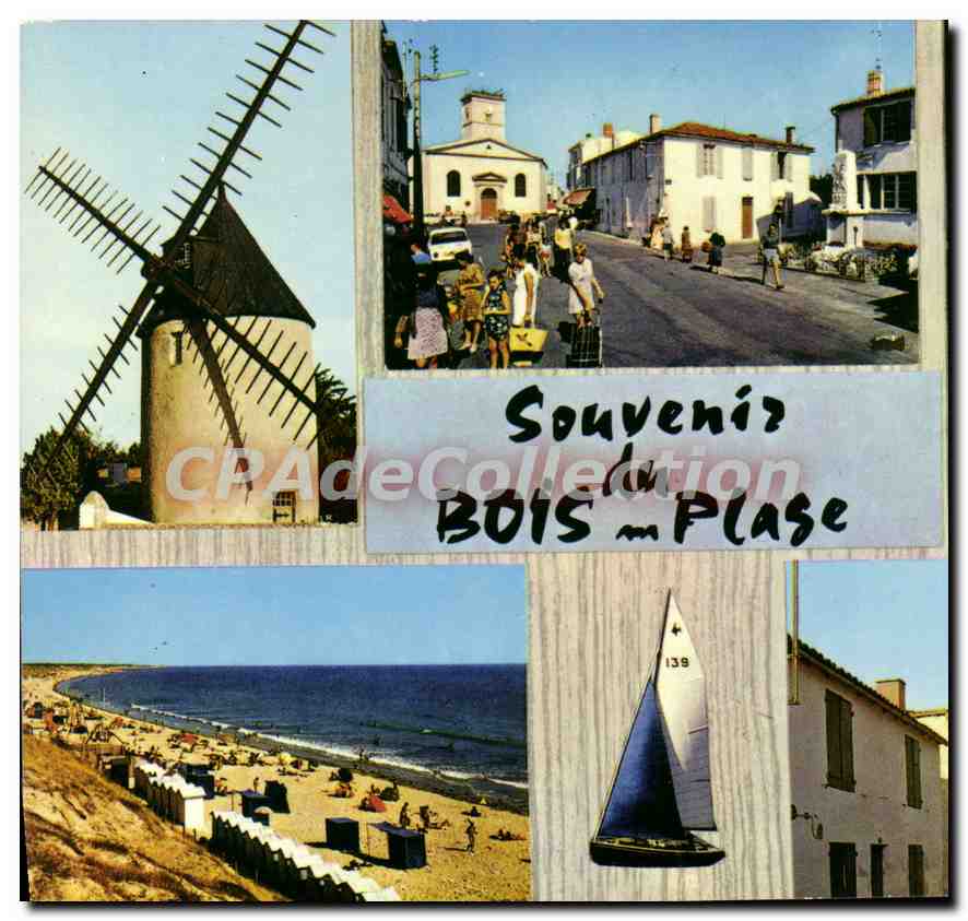 CPSM Ile De Re Le Bois Plage Le Moulin De Morinand