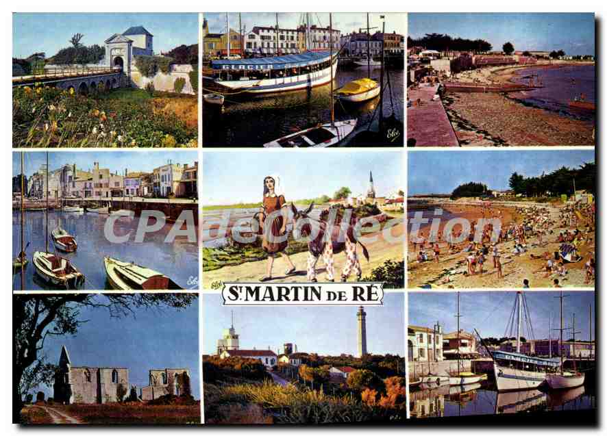 S'MARTIN DE RÉ — vue panoramique — Élécoleur, n° 581