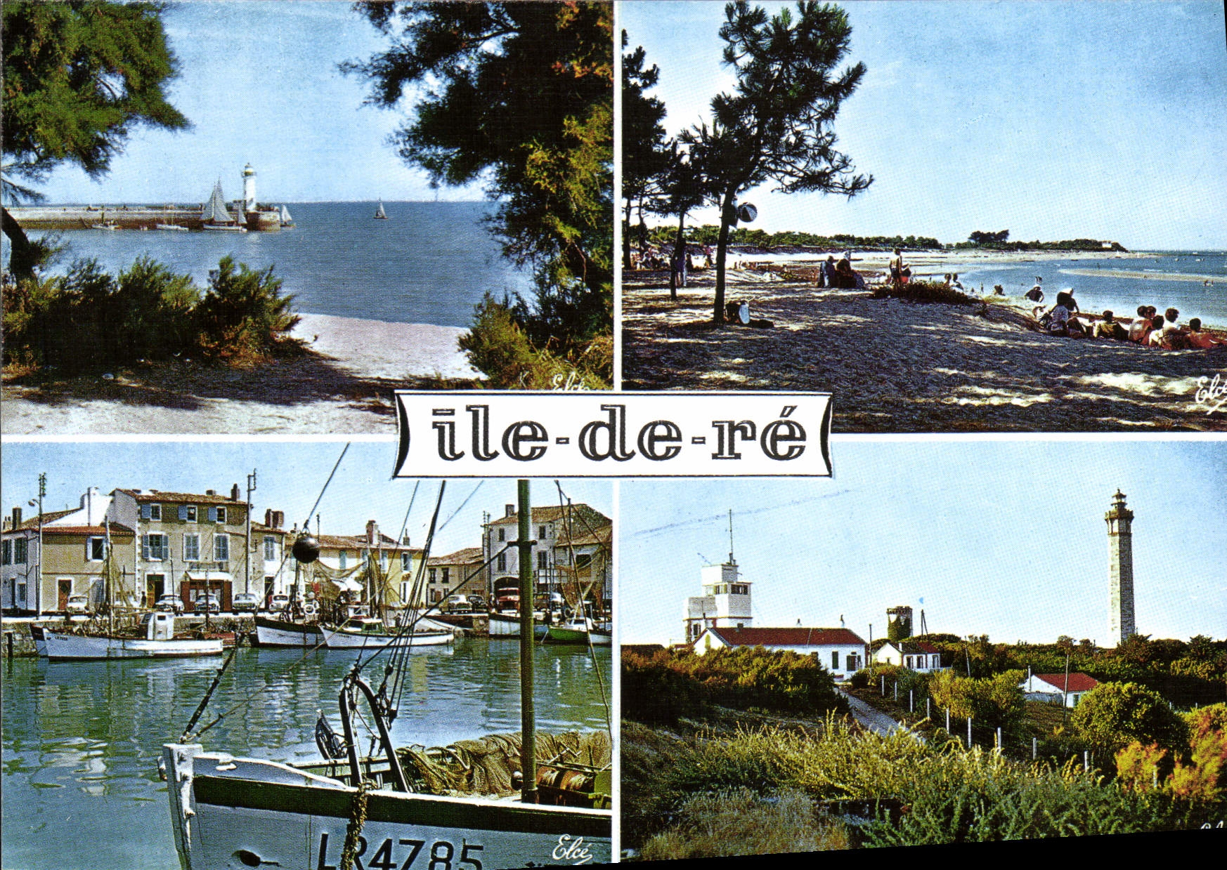 Île-de-Ré — Vue panoramique — Éditeur Élèe, n° LR4785