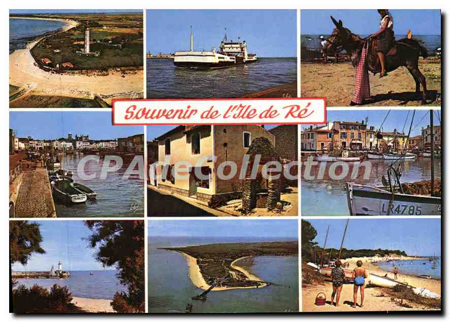 L'Île de Ré — Souvenir de l'Île de Ré — Éditeur L. Chatagneau, n° 6779