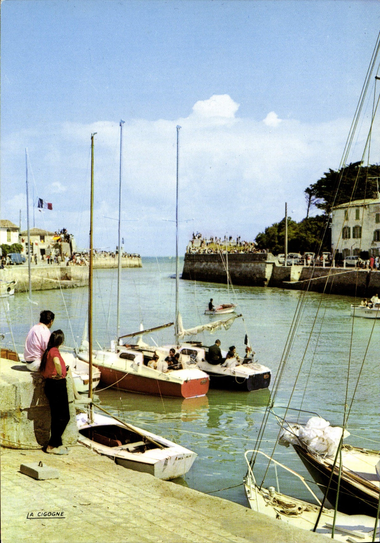 CPSM Ile De Re Le Port De St Martin De Re