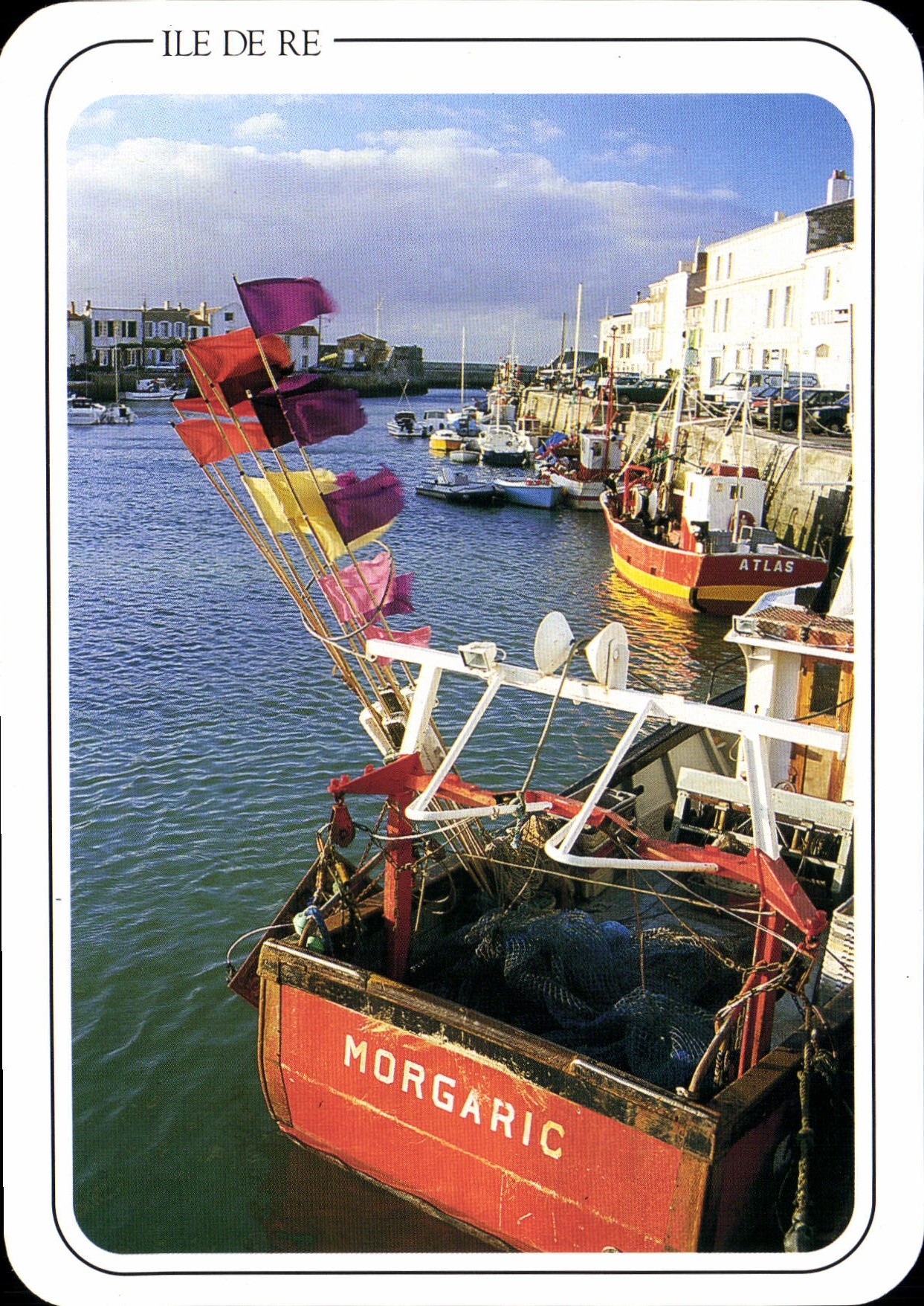 CPSM Ile De Re St Martin En Re Le Port De Peche Et Ses Chalutiers Retois Morgaric