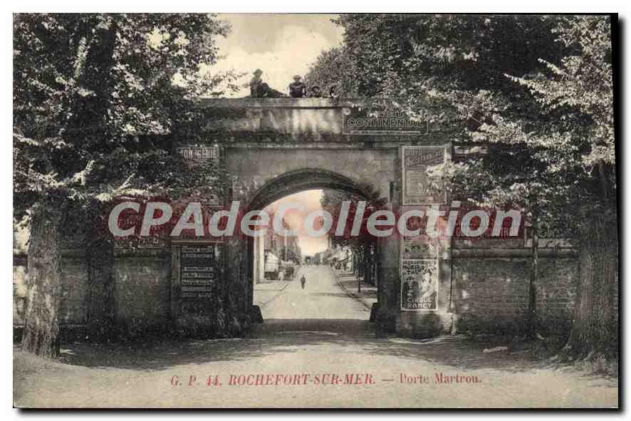 CPA Rochefort Sur Mer Porte Martrou