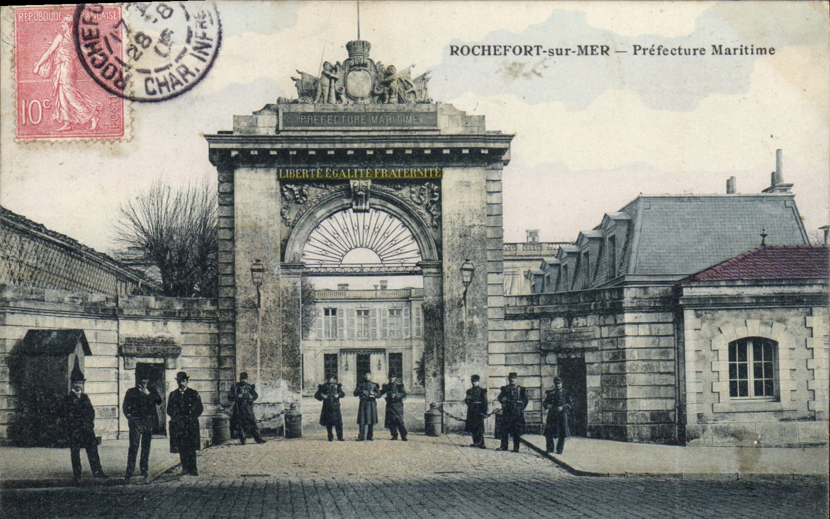 CPA Rochefort Sur Mer Prefecture Maritime