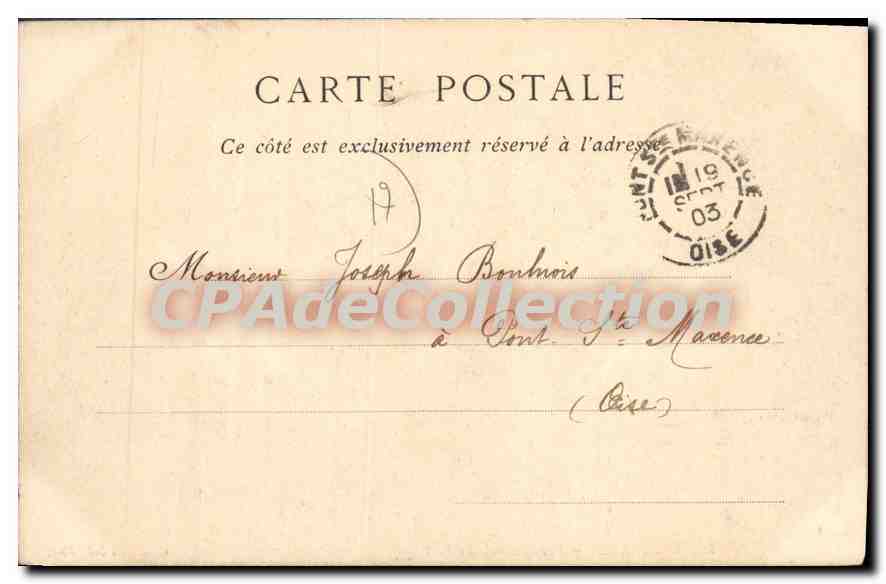 CPA La Rochelle Vue Generale Du Port — Rückseite