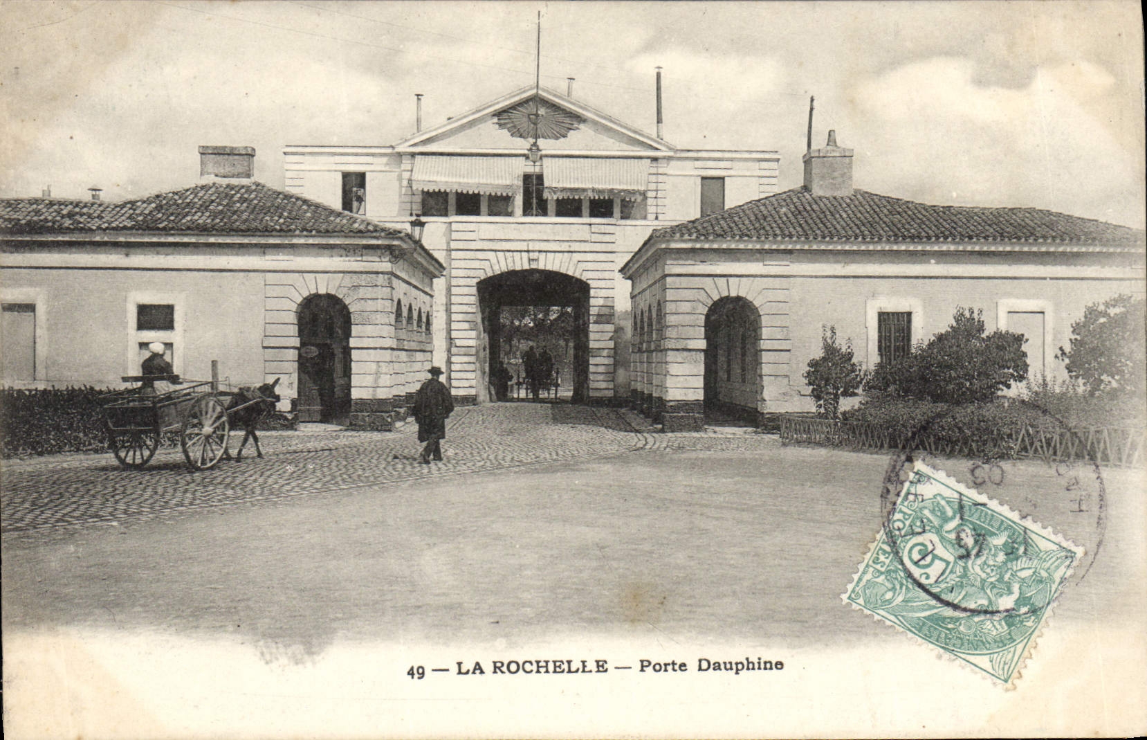 La Rochelle — Porte Dauphine — éditeur anonyme, n° 49