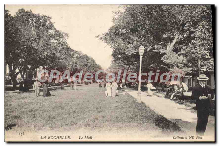 LA ROCHELLE — Le Mail — Collections ND Phot n°176