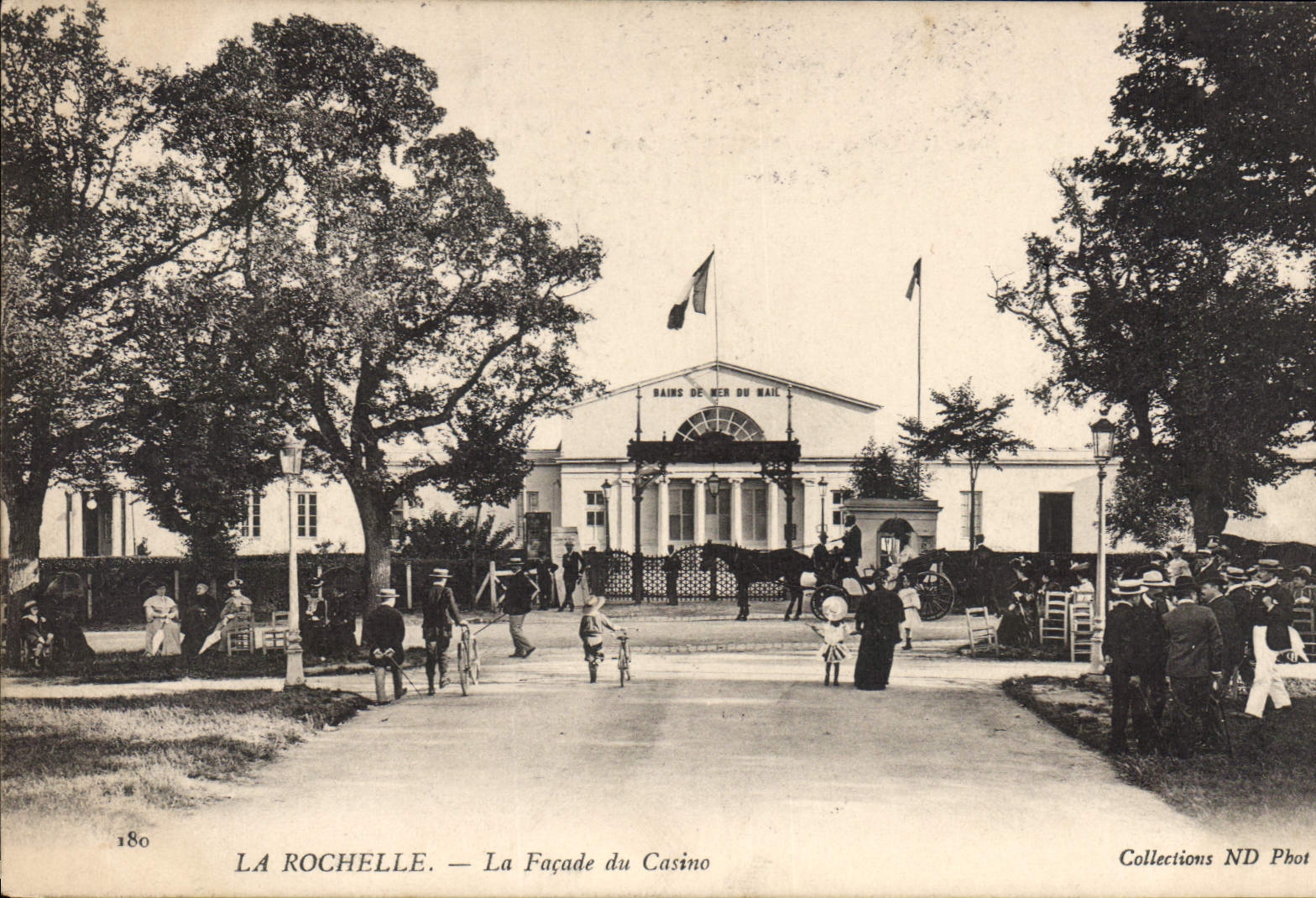 La Rochelle — La Façade du Casino — Collections ND Phot, n°180