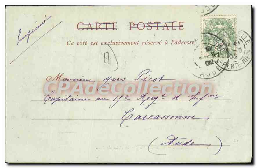 LA ROCHELLE — Casino et Jardins des Bains du Mail — Collections ND. Phot. n°68 — Rückseite