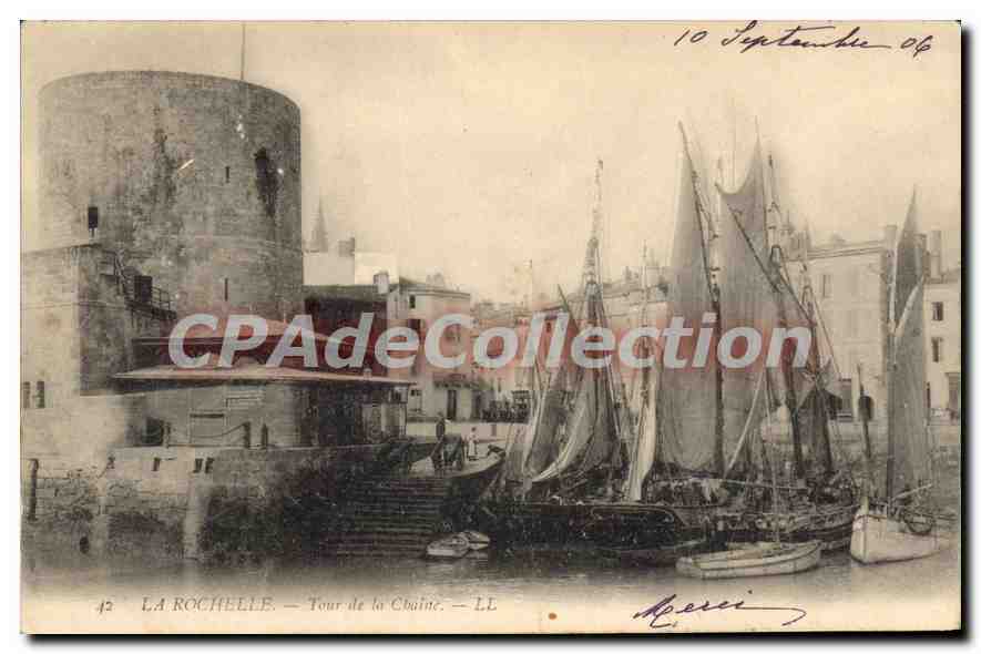CPA La Rochelle Tour De La Chaine