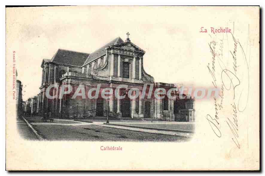 CPA La Rochelle Cathedrale