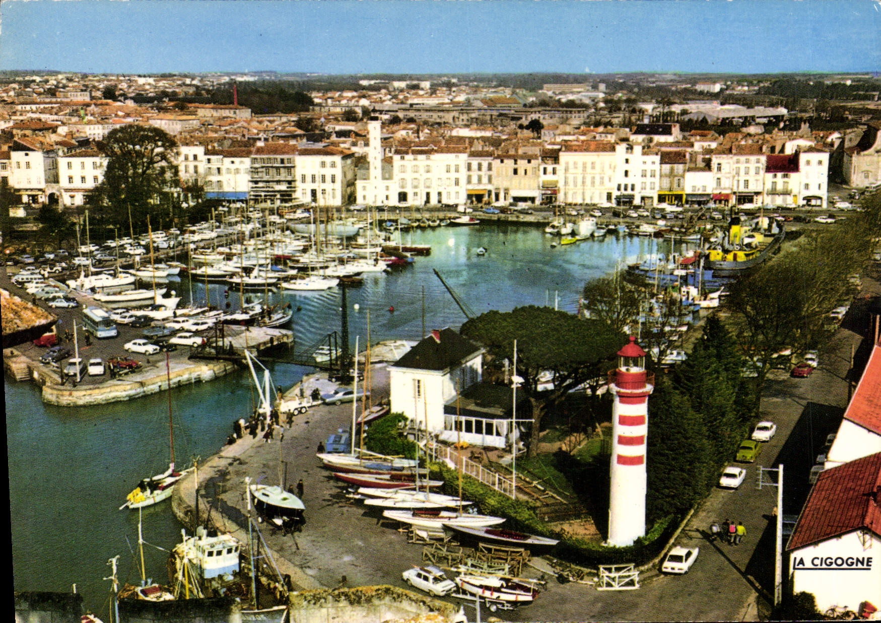CPSM La Rochelle Vue Generale Sur Le Port Des Yachts