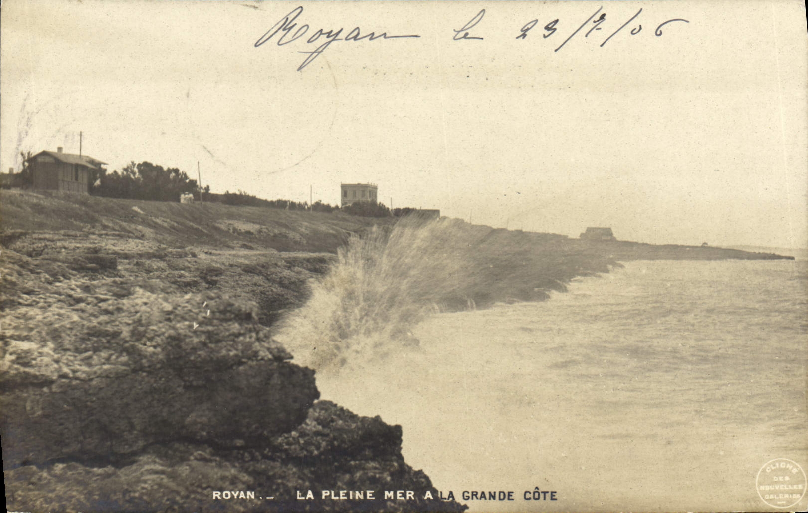 Royan — La pleine mer à la Grande Côte — Cligne des Revellais Galeries