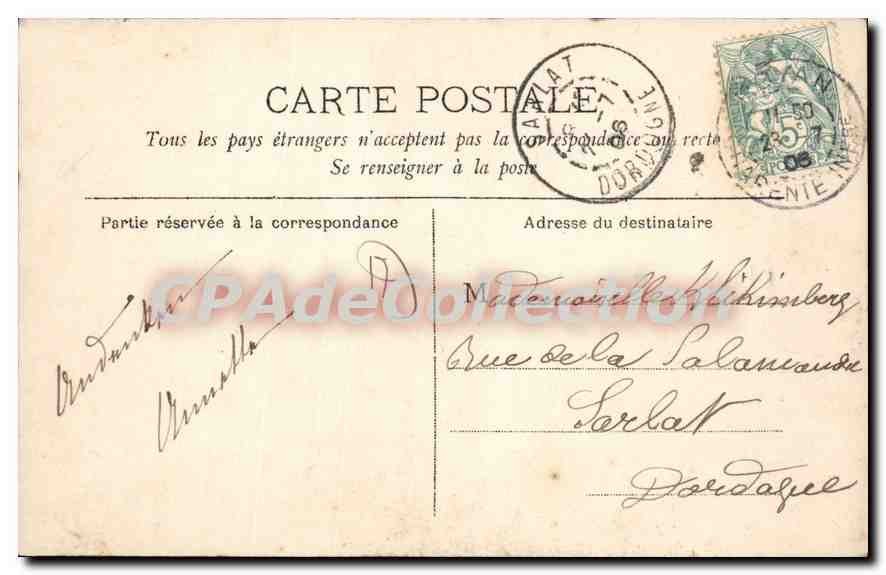 Royan — La pleine mer à la Grande Côte — Cligne des Revellais Galeries — Rückseite