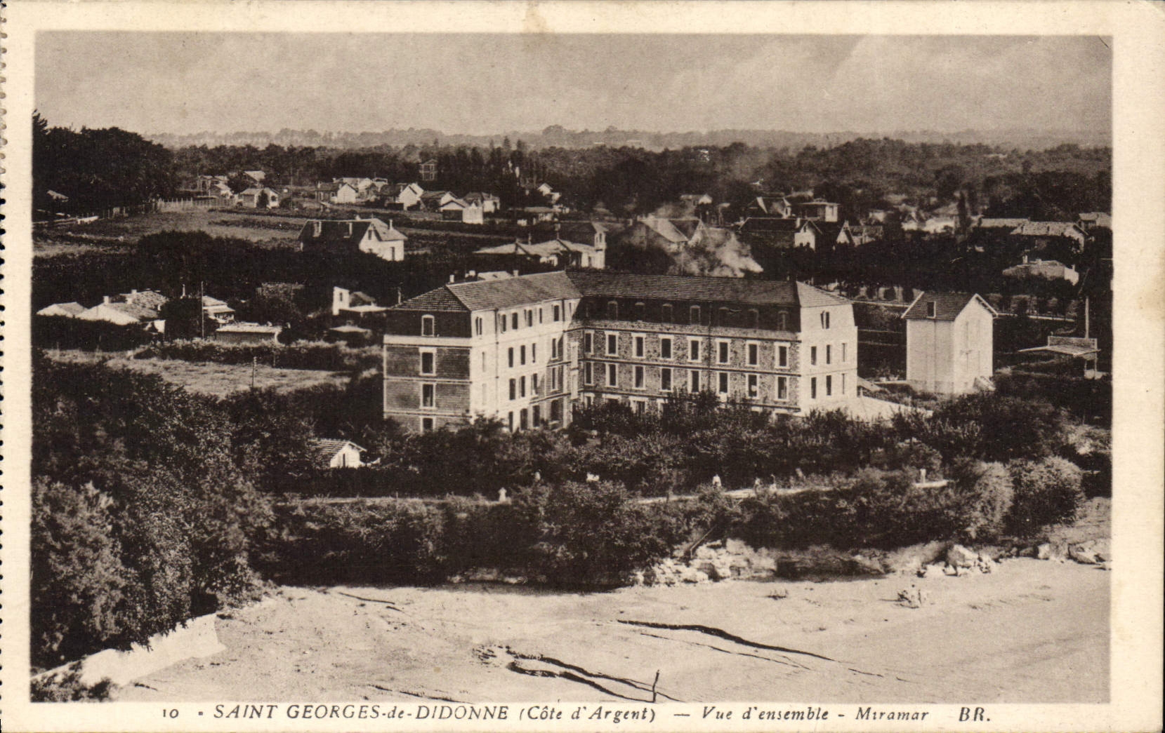 Saint Georges-de-Didonne (Côte d'Argent) — Vue d'ensemble — Miramar BR.
