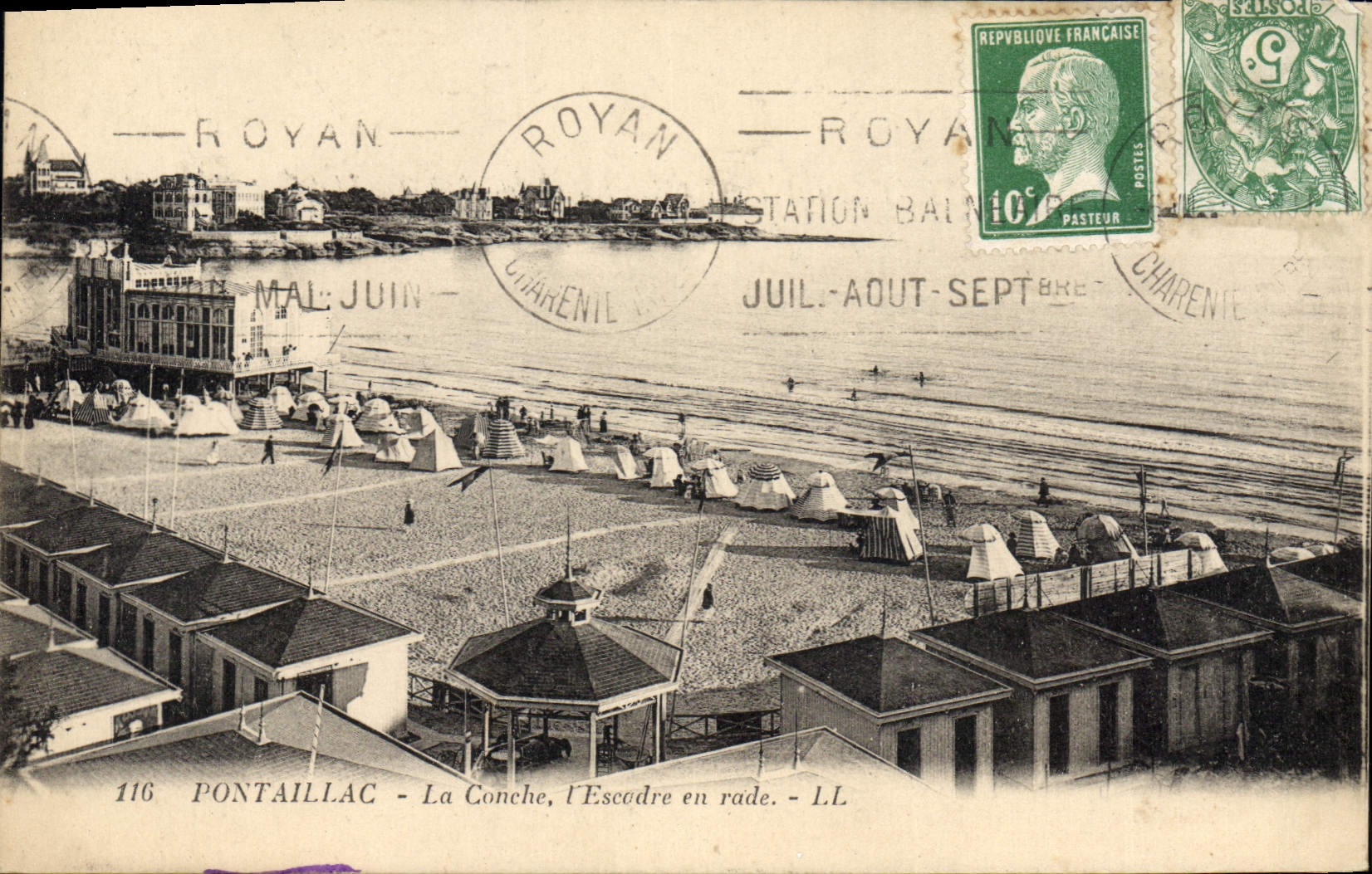Pontailiac - La Conche, l'Escôdre en rade — LL — n°116