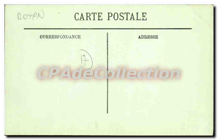 PONTAILLAC — La Plage — LL. — Éditeur LL, n° 250 — Verso