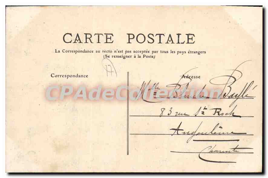 Les Ponts des Pierrières — Environs de Royan — Saint-Palais — Le Bureau — Rückseite