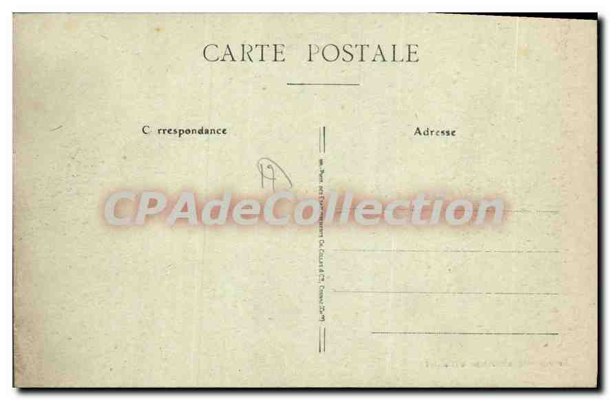 CPA Mirambeau Le Chateau Salle D'Honneur — Back