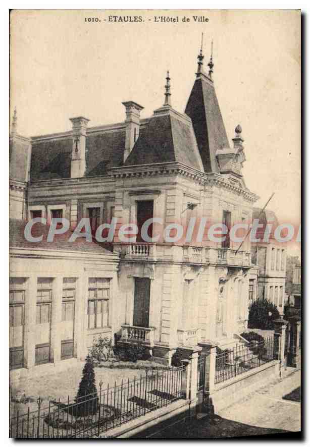 CPA Etaules L'Hotel De Ville