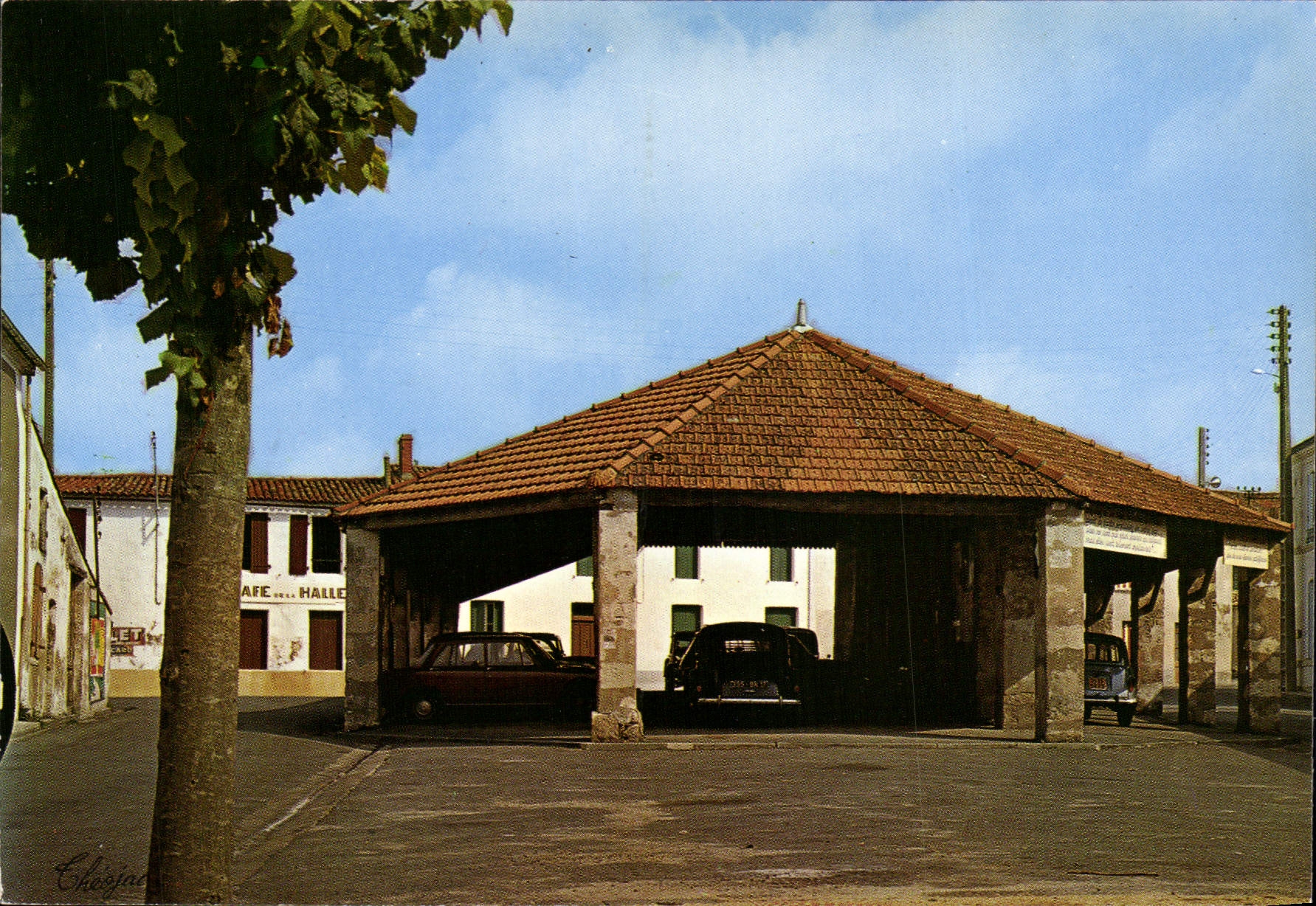CPSM Mornac Sur Seudre Vieille Halle A Toit De Tuiles
