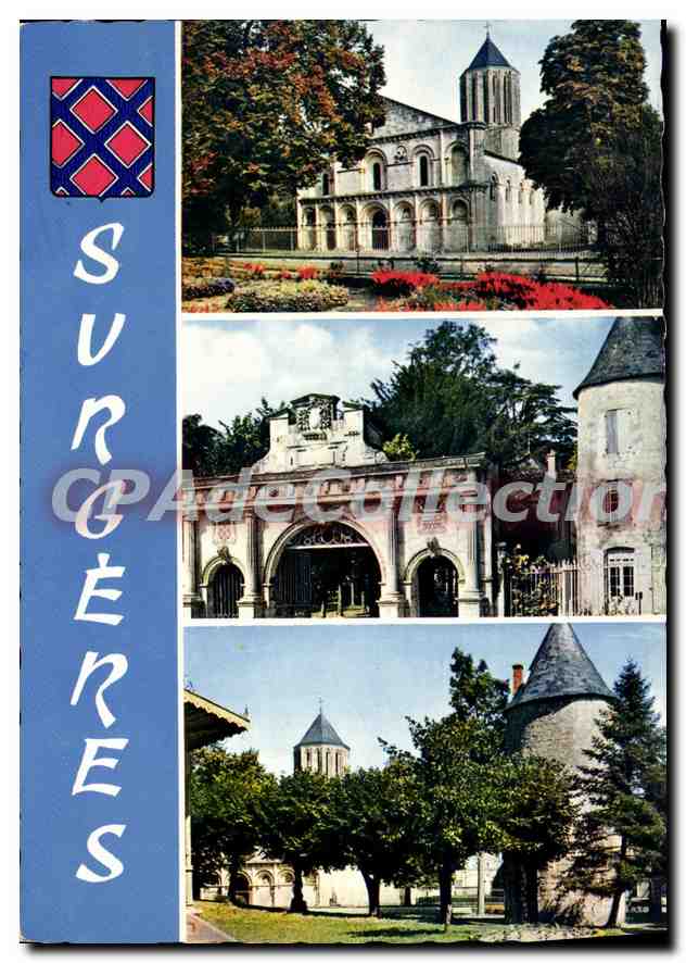 CPSM Sugeres Eglise Notre Dame L'Interieur Du Chateau Porte Renaissance