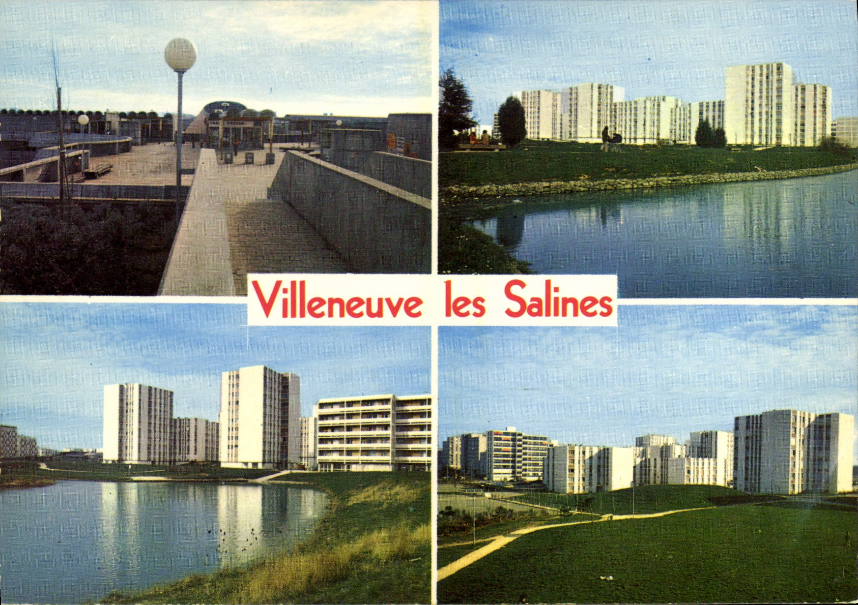 CPSM Villeneuve Les Salines