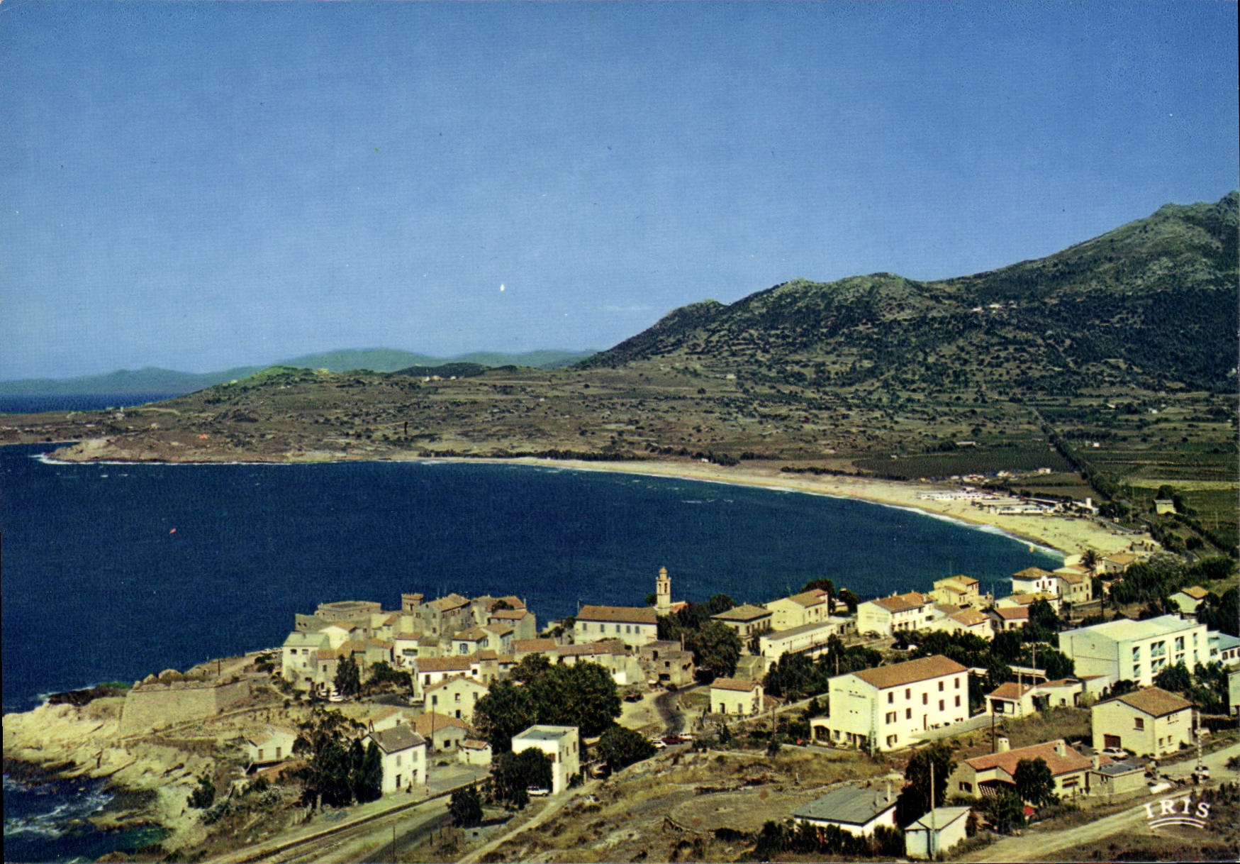 Algajola (Corse) — Vue générale — IRIS Mexichrome