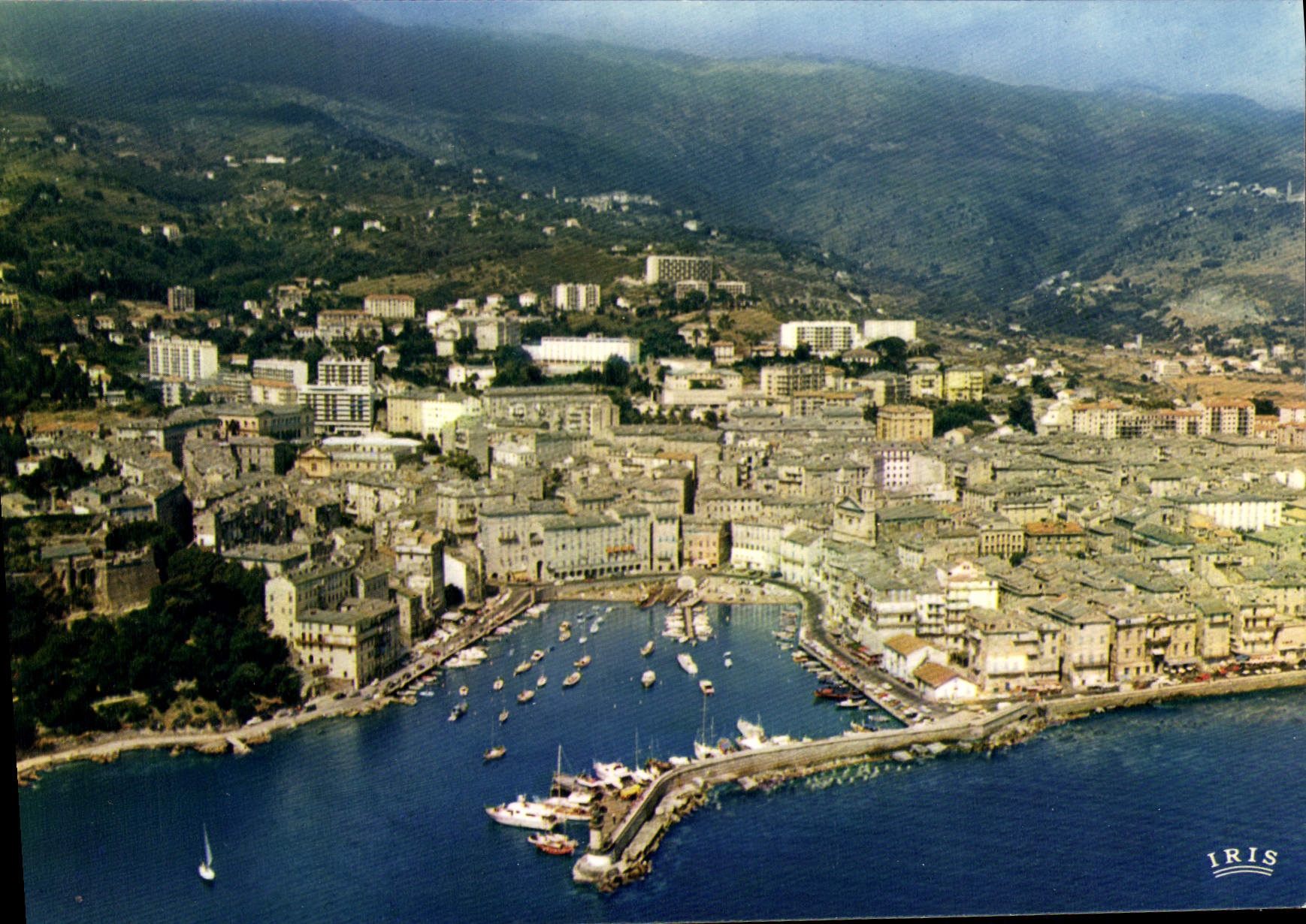 Bastia (Corse) — Vue générale — IRIS Mexichrome