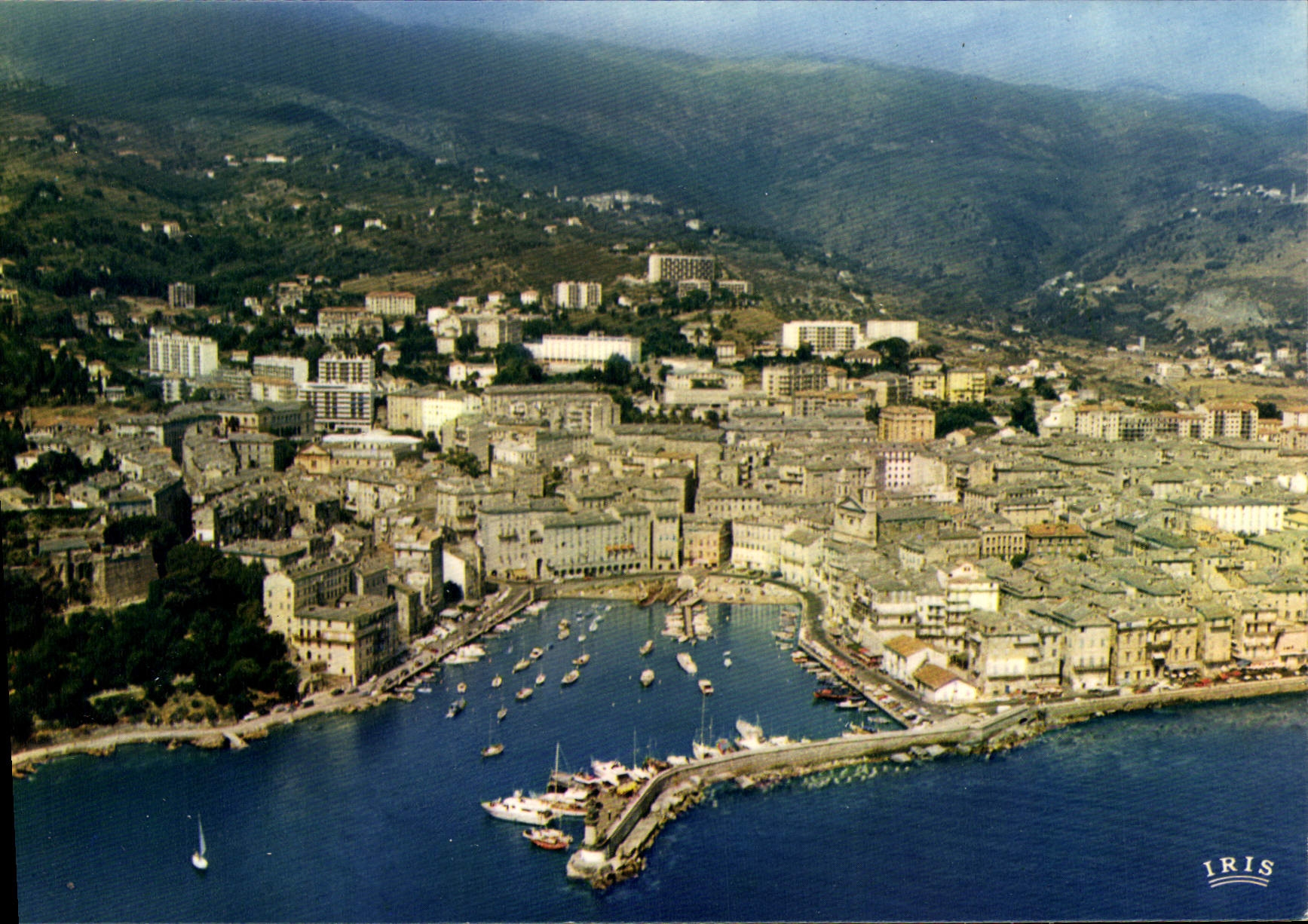Bastia (Corse) — Vue générale — IRIS MEXICHROME