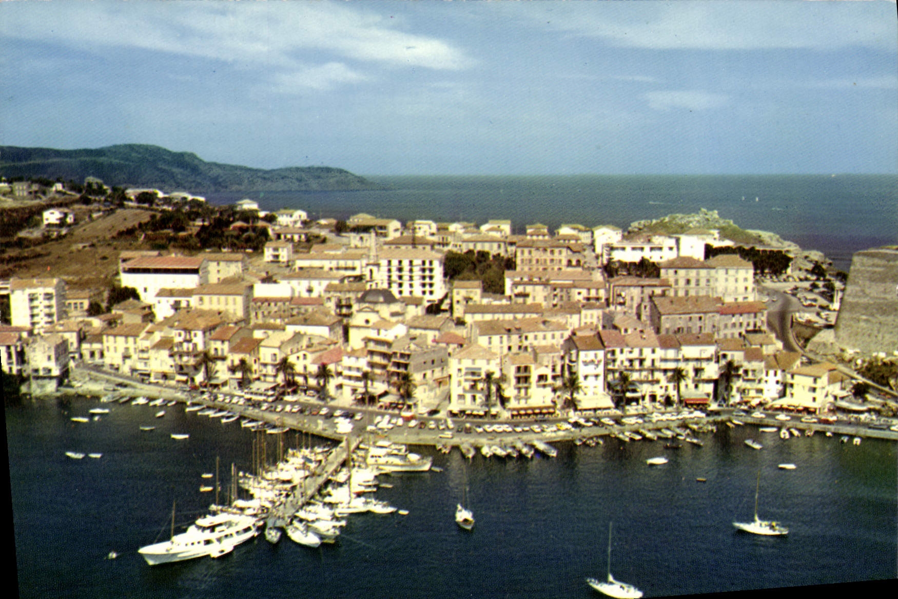 CPSM Calvi Le Port De Plaisance Et La Ville