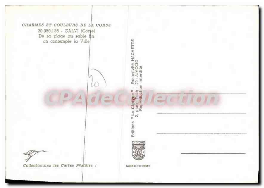 Calvi — Plage au sable fin — Editions Diplomé — Reverso
