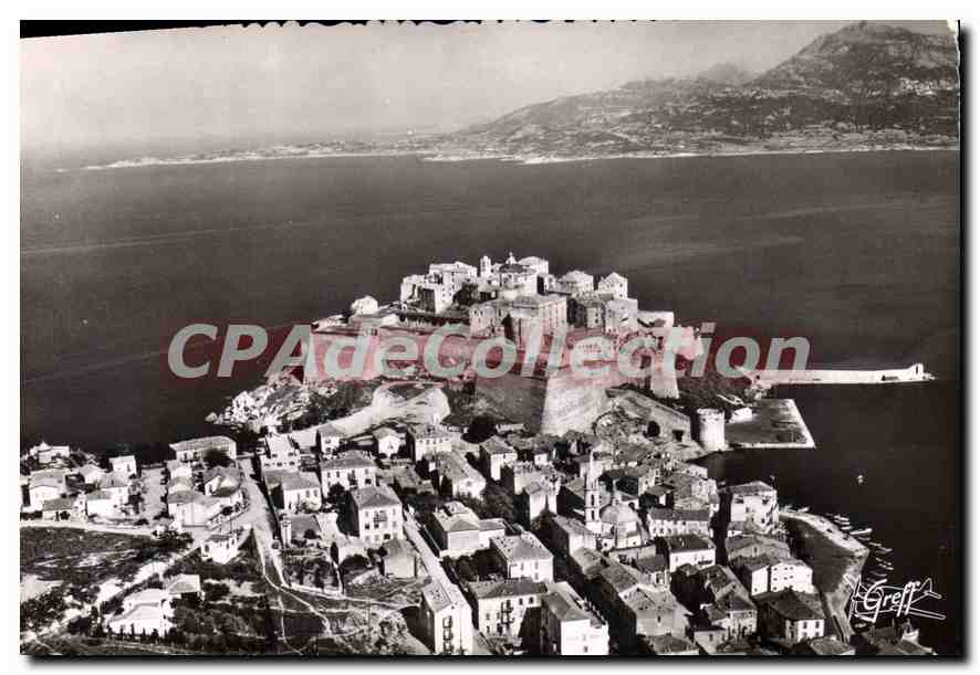 CPSM Calvi Le Port La Citadelle La Cathedrale