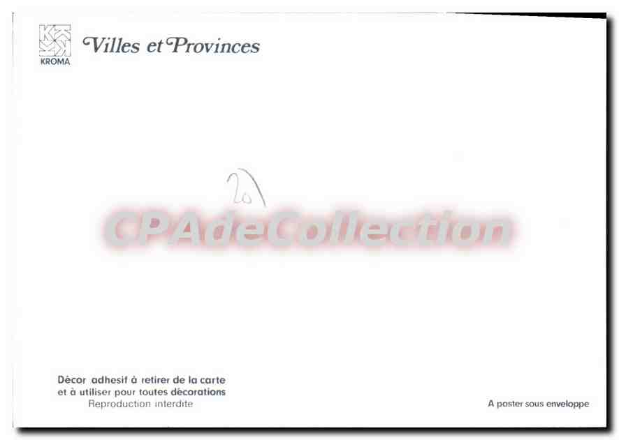CPSM Blason Adhesif Ile Rousse — Verso