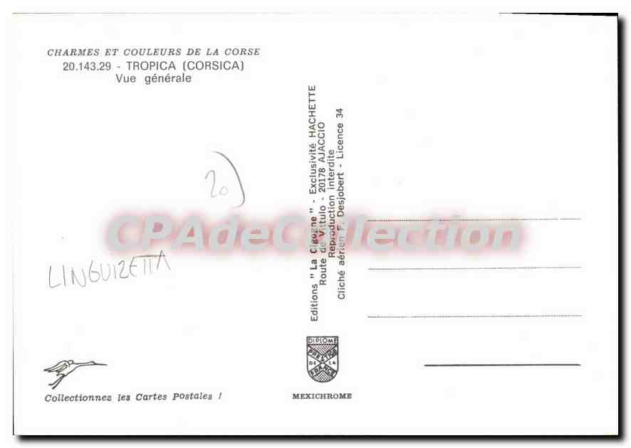 CPSM Tropica Vue Generale — Verso