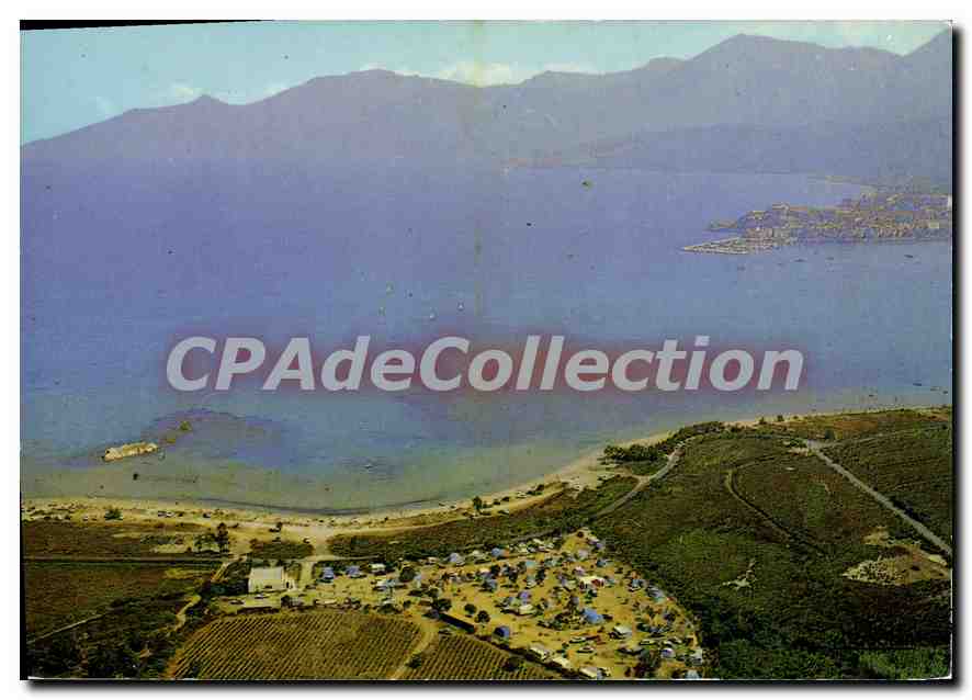 CPSM Saint Florent Camping Acqua Dolce Vue Generale