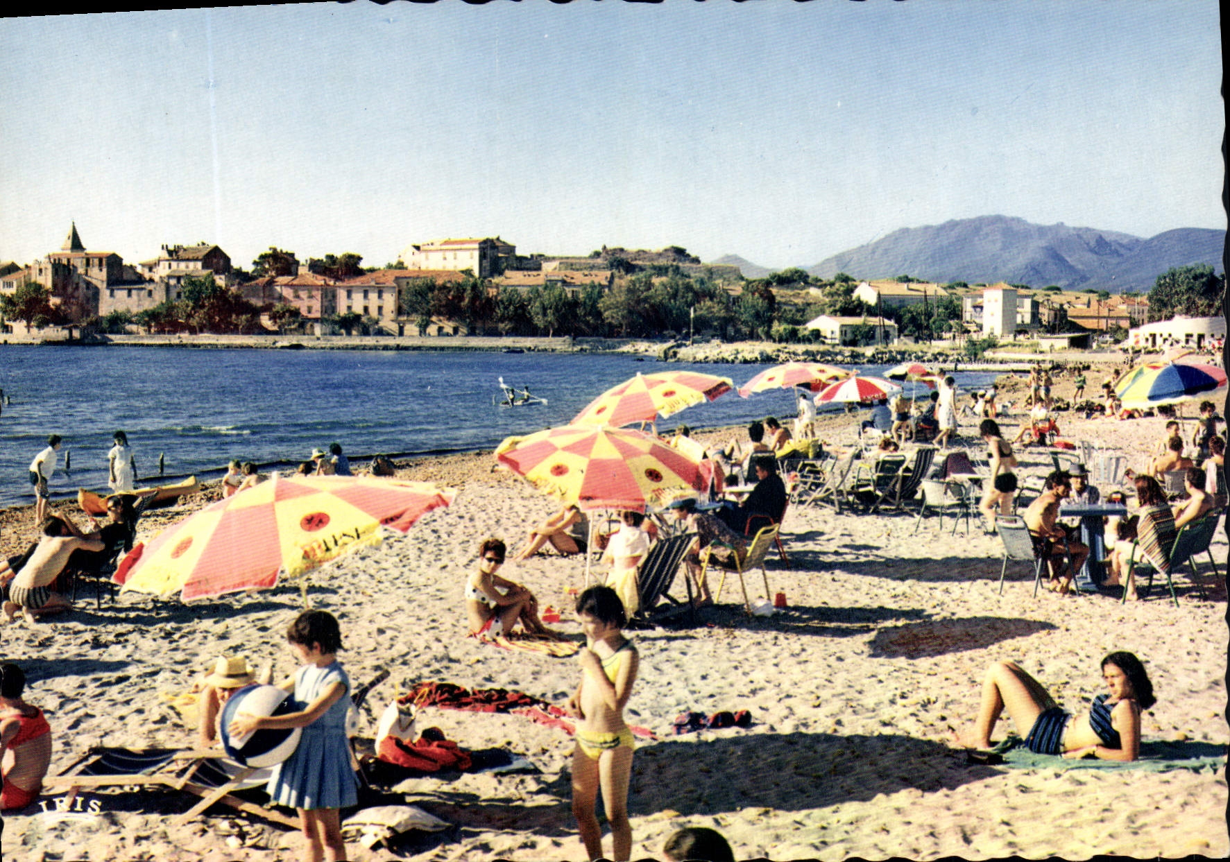 CPSM Saint Florent La Plage Et La Ville