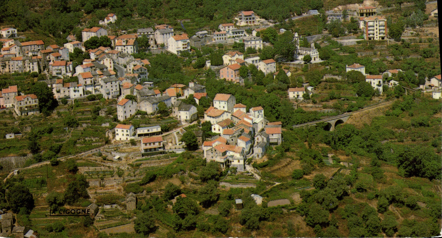 Venaco (Corse) — quartier Serraggio — Editions LA CIGOGNE