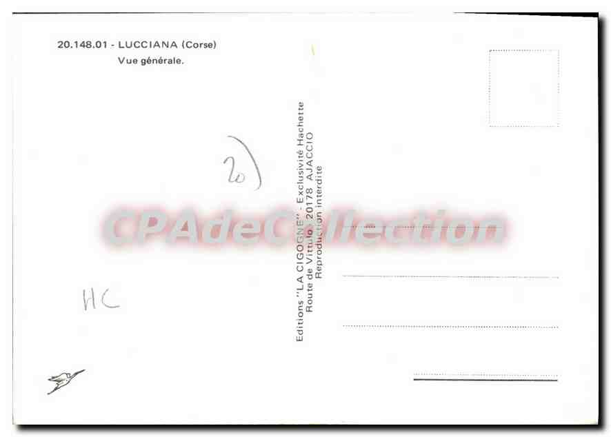 Lucciana (Corse) — Vue générale — Éditions Hachette — Reverso