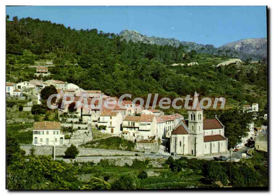 CPSM Charmes Et Couleurs De La Corse Vivario Vue Generale